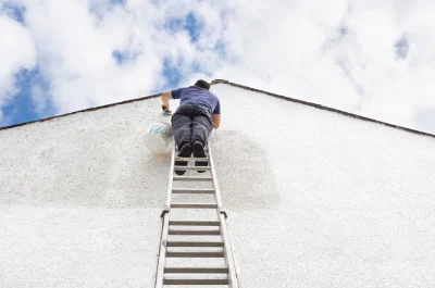 Peinture extérieure à Fauville — façades et ravalement